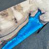 Burr Oak & Ocean Console Table Thumbnail