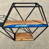 Hex Wall Shelf with River Shelves  Thumbnail
