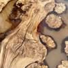 Burr Oak Islands River Table Mocha Resin Thumbnail