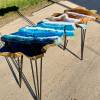 Large Resin Ocean Art Console Table Thumbnail