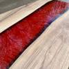 Walnut & Red Lava River Dining Table Thumbnail