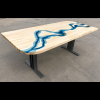Maple & Blue Resin River Dining Table  Thumbnail