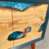 Contemporary Media Unit/Low Sideboard with Olive River Doors Thumbnail