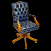 Antique Reproduction Mini Gainsborough Swivel Chair Thumbnail
