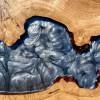 Oak Burr & Silver River Dining Table Thumbnail