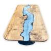 Silver Pearl & Oak River Table Thumbnail