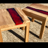 Oak Lava Resin Lamp Tables Thumbnail