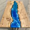Oak & Ocean Effect River Dining Table Thumbnail