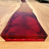 French Oak & Lava Red River Dining Table (SOLD) Thumbnail