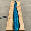 Oak River Console Table Reef Blue Thumbnail