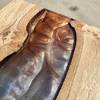 Oak & Triple Metal River Console Table Thumbnail