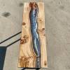 Oak & Triple Metal River Console Table Thumbnail