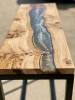 Oak & Triple Metal River Console Table Thumbnail
