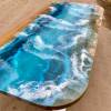 Oak Ocean Art Dining Table Thumbnail