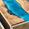 Olive & Ocean Art River Coffee Table Thumbnail