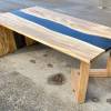 Olive & Black Resin River Coffee Table Thumbnail