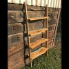 Olive & Resin Ladder Bookshelf  (SOLD) Thumbnail