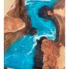 Pair of Elm & Ocean Art River Side Tables Thumbnail
