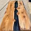 Elm River Dining Table with Sliding Puzzle Tray Thumbnail