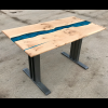 Pippy Oak & Reef Blue River Dining Table 4 Seater (SOLD) Thumbnail