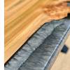 Single Slab Elm & Terminator Silver River Coffee Table Thumbnail