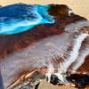 Teak & Resin Ocean Art Side Table 34 Thumbnail
