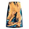 Teak & Deep Sea Resin Coffee Table Thumbnail