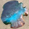 Wood & Resin Ocean Art Side Table 1 Thumbnail