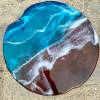Teak & Resin Ocean Art Side Table 19 Thumbnail
