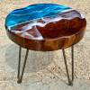 Teak & Resin Ocean Art Side Table 19 Thumbnail