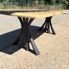 Oak & Terminator Silver River Dining Table Thumbnail