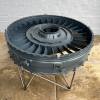 RAF Tornado Blade Ring Coffee Table Anthracite Thumbnail
