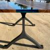 Walnut River Dining Table Galactic Blue Artwork Thumbnail