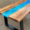 Walnut & Ocean Art River Coffee Table Thumbnail