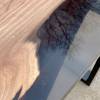Walnut & Smokey Grey Resin Coffee Table Thumbnail