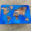 World Map Elm & Resin Coffee Table Thumbnail