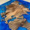 World Map Elm & Resin Coffee Table Thumbnail