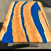 Yew & Deep Blue River Booth Dining Table (SOLD) Thumbnail