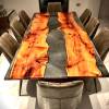 Yew & Hyper Silver River Dining Table Thumbnail