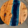 Yew Round River Dining Table Thumbnail