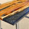 Yew River Desk/Dining Table Silver Grey Thumbnail