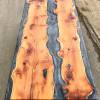 Yew Grey Resin River Dining Table Thumbnail