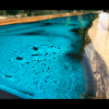 Double Yew Slab & Reef Blue Resin River Dining Table  (SOLD) Thumbnail